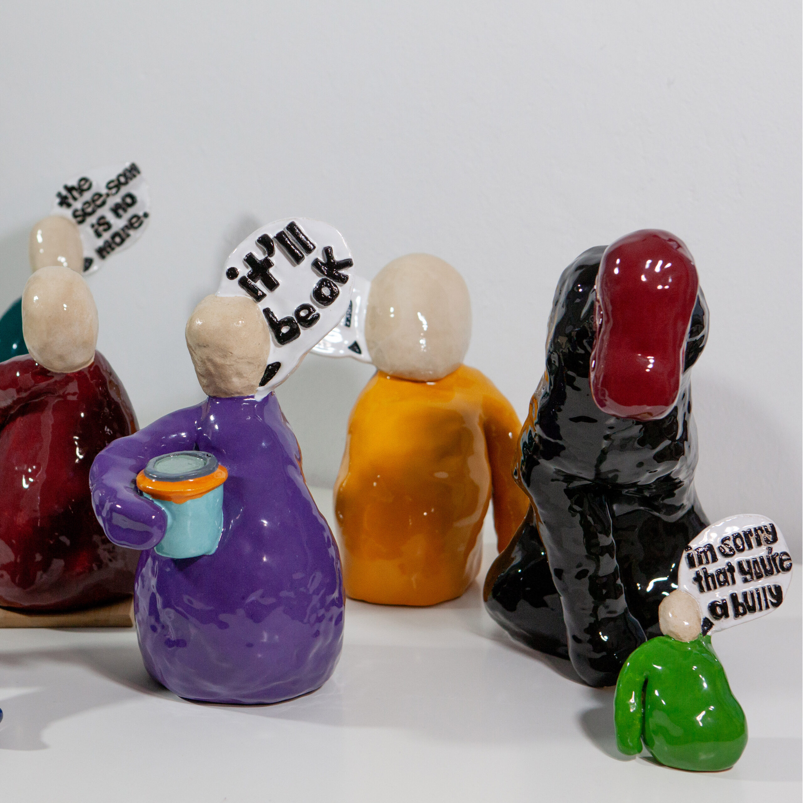 It'll be alright, painting from absurdity by Sylvia Schwenk