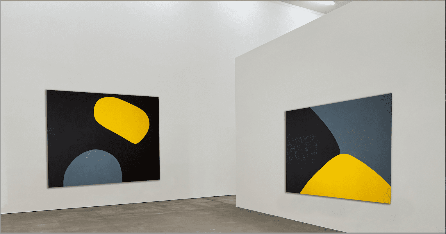 Sylvia schwenk winter Nr 1 and 2 large works on canvas acrylic on canvas your thoughts become your world 200 x 160cm