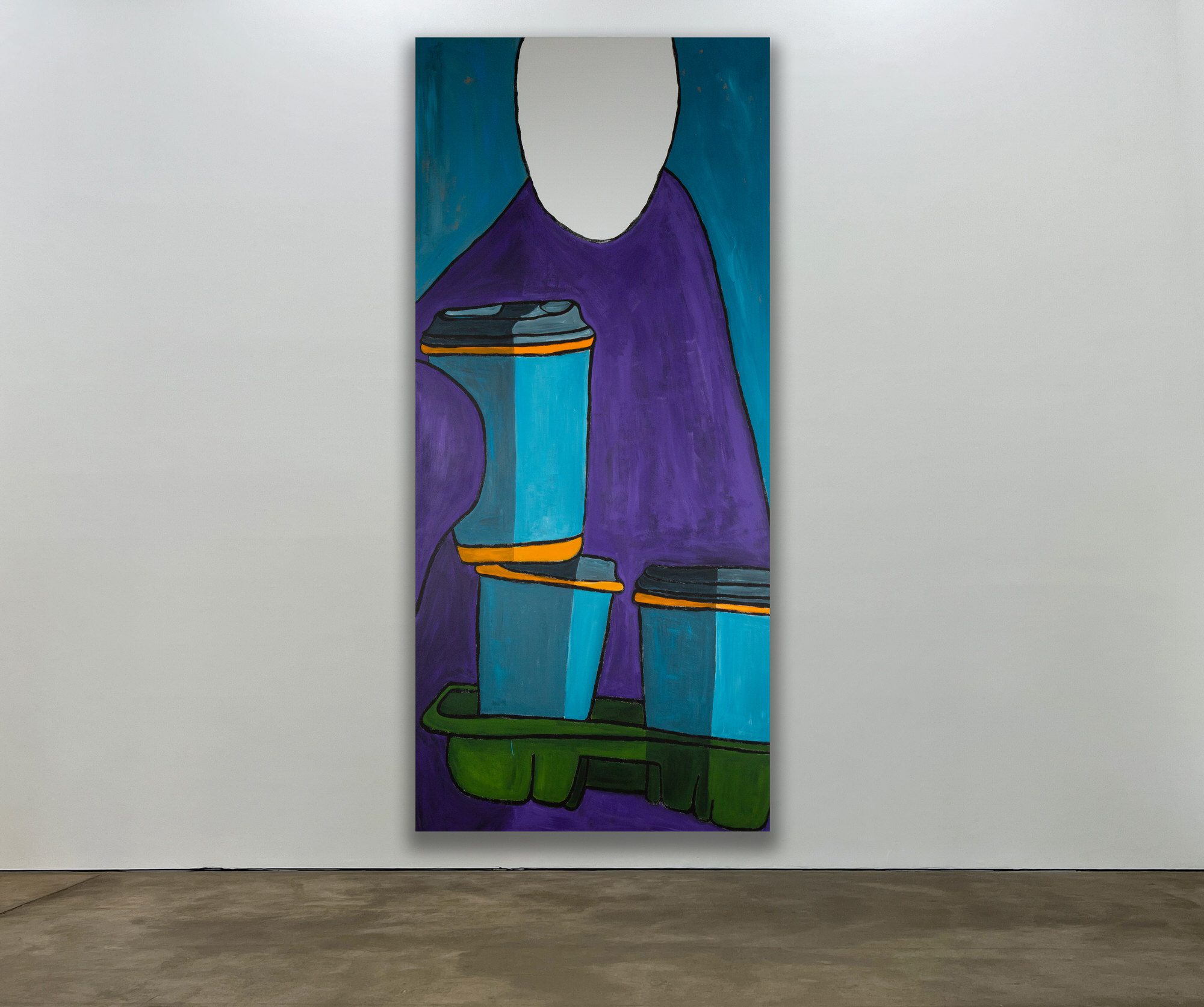 it'll be ok, painting from absurdity by Sylvia Schwenk