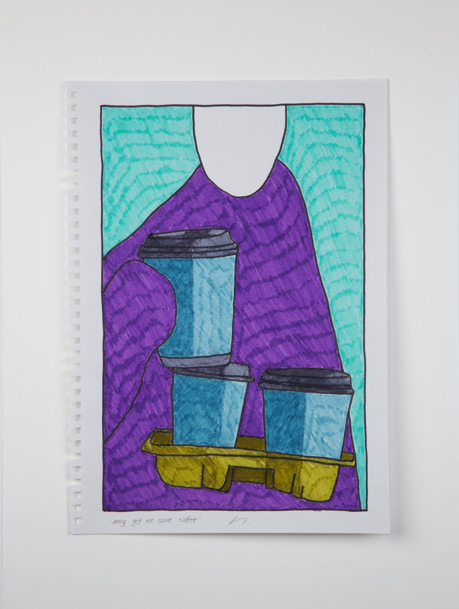 It'll be ok, drawing from absurdity by Sylvia Schwenk