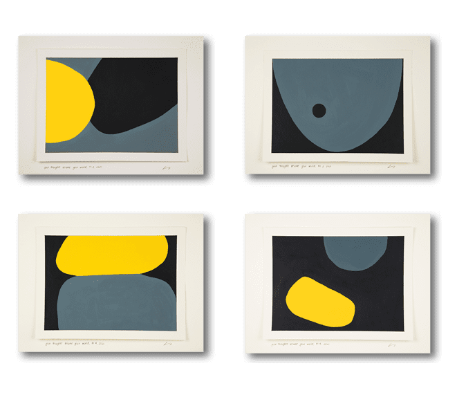 Week 2 curated Week, Winter series, your thoughts become your world by Sylvia Schwenk